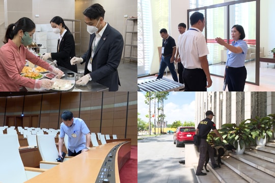 Công tác bảo đảm an toàn cho kì họp cuối cùng Quốc hội khóa XV