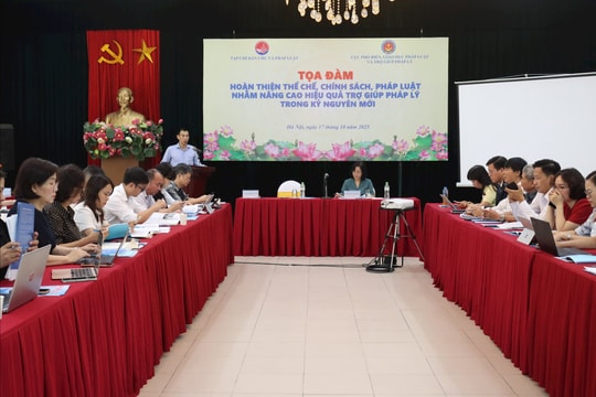 Hoàn thiện thể chế, nâng cao hiệu quả trợ giúp pháp lý trong kỷ nguyên mới