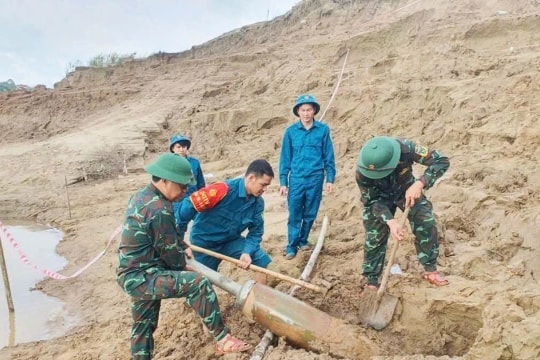 340-kg bomb safely defused in Nghe An province