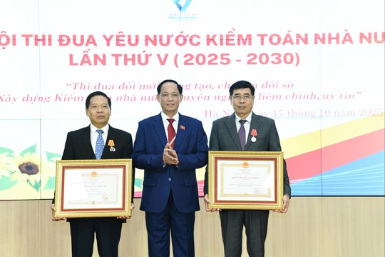 Phó Chủ tịch Quốc hội, Thượng tướng Trần Quang Phương dự Đại hội Thi đua yêu nước Kiểm toán Nhà nước lần thứ V