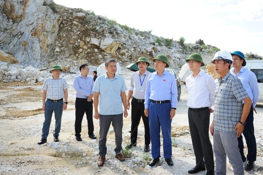 Đoàn công tác của Ủy ban Khoa học, Công nghệ và Môi trường làm việc với UBND tỉnh Lào Cai