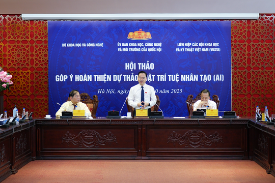 Hội thảo góp ý hoàn thiện dự thảo Luật Trí tuệ nhân tạo