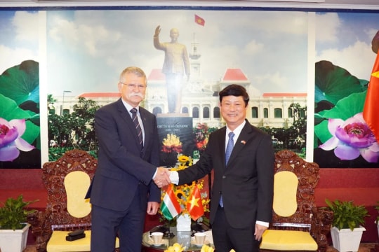 Hungarian NA Speaker commends HCM City’s remarkable progress