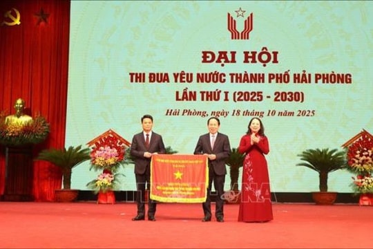 Phó Chủ tịch nước Võ Thị Ánh Xuân: Thi đua phát triển kinh tế gắn với xây dựng văn hóa, con người Hải Phòng