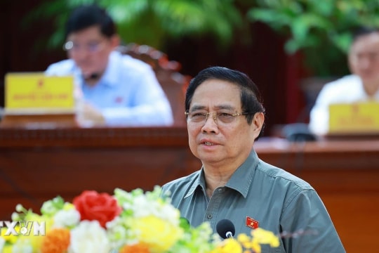 Thủ tướng Phạm Minh Chính tiếp xúc cử tri tại thành phố Cần Thơ