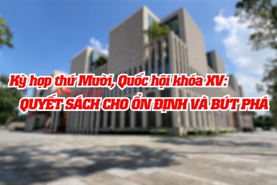 Kỳ họp thứ Mười, Quốc hội Khóa XV: Quyết sách cho ổn định và bứt phá