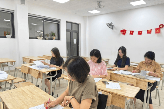 Hà Nội: Huy động gần 2.300 giáo viên chấm bài thi vào lớp 10