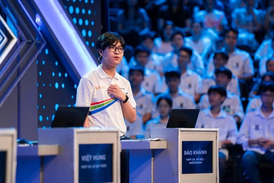 Nam sinh chuyên Hà Nội - Amsterdam giành vé cuối cùng vào chung kết năm Đường lên đỉnh Olympia