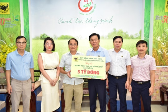 Đồng hành cùng chương trình "Tiếp sức đến trường", Bình Điền đóng góp hơn 100 tỷ đồng