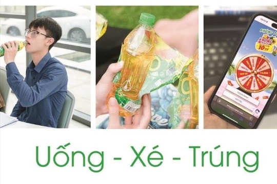 Nam sinh viên trúng 100 triệu đồng nhờ uống Trà Xanh Không Độ