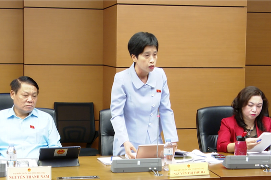 Phát biểu của đại biểu Nguyễn Thị Phú Hà (Phú Thọ) tại tổ 15, sáng 21/10/2025
