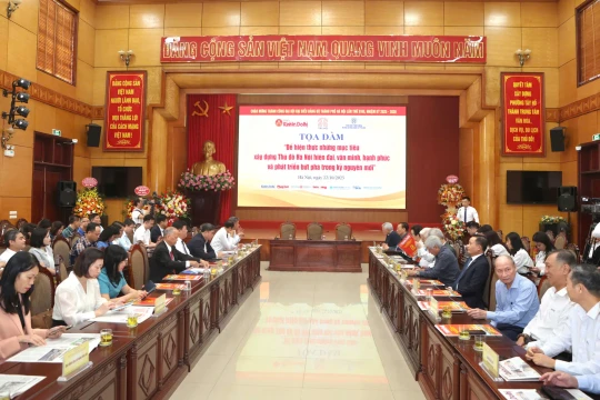 Xây dựng Thủ đô Hà Nội hiện đại, văn minh, hạnh phúc