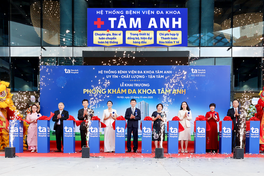 Khai trương “siêu” Phòng khám Đa khoa Tâm Anh 17.000 m2 tại Cầu Giấy, Hà Nội