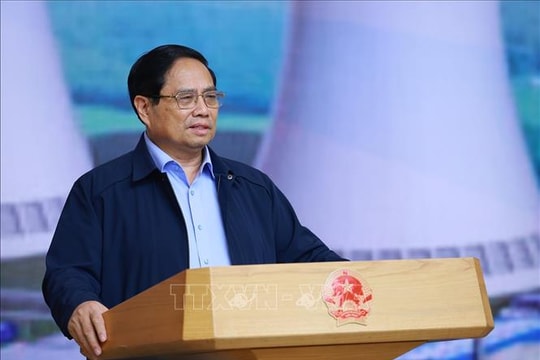 Thủ tướng Phạm Minh Chính chủ trì phiên họp về xây dựng nhà máy điện hạt nhân