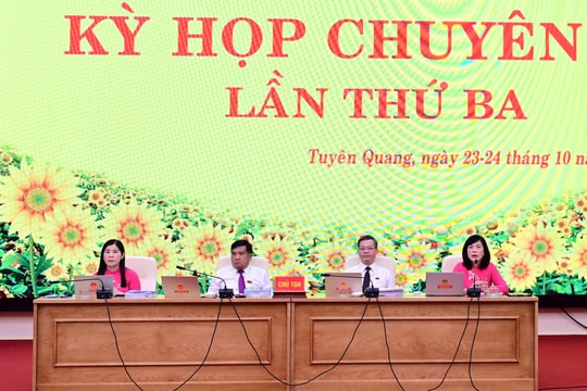 Tuyên Quang thông qua 16 nghị quyết quan trọng tại Kỳ họp thứ Ba