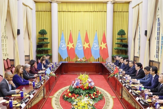 State President, UN Secretary-General hold talks