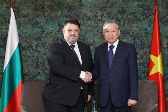 Tổng Bí thư Tô Lâm tiếp Chủ tịch Đảng BSP và đại diện các đảng cánh tả Bulgaria