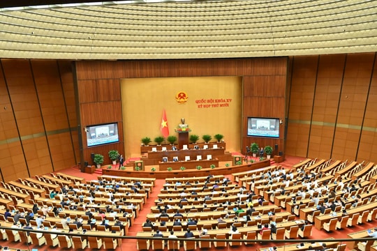 Sáng 24/10/2025, Toàn cảnh Quốc hội thảo luận tại hội trường