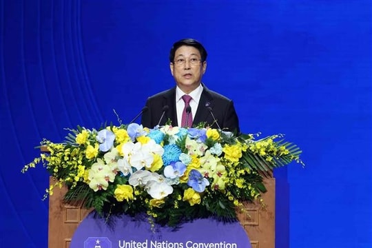 Vietnamese State President's welcome remarks at Signing Ceremony of UN Convention against Cybercrime