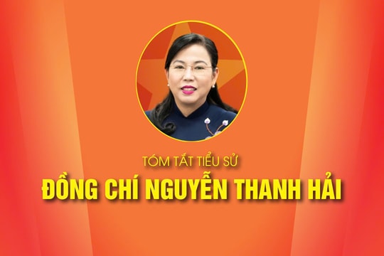 TÓM TẮT TIỂU SỬ ĐỒNG CHÍ NGUYỄN THANH HẢI