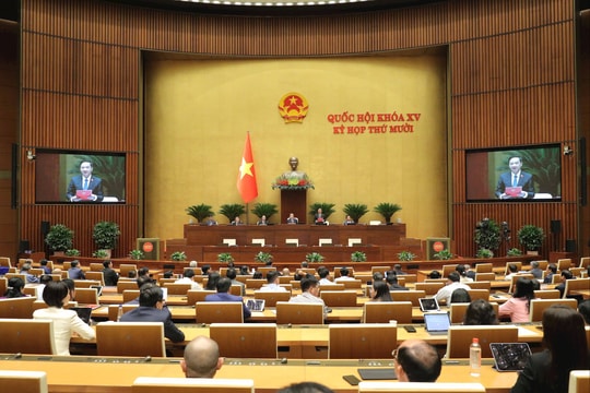 THÔNG CÁO BÁO CHÍ SỐ 06 KỲ HỌP THỨ 10, QUỐC HỘI KHÓA XV