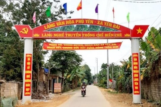 Yên Bài xây dựng nông thôn hiện đại, đáng sống