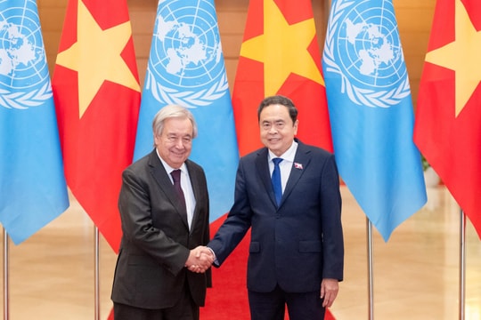 Tổng Thư ký Liên Hợp Quốc António Guterres kết thúc chuyến thăm chính thức Việt Nam và dự Lễ mở ký Công ước Hà Nội