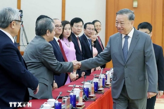 Tổng Bí thư Tô Lâm tiếp Đoàn đại biểu tham dự Hội thảo quốc tế Việt Nam học lần thứ 7