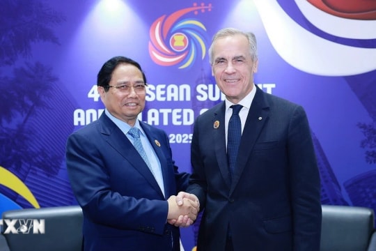 Thủ tướng Phạm Minh Chính gặp lãnh đạo các nước Campuchia, Canada và Brazil