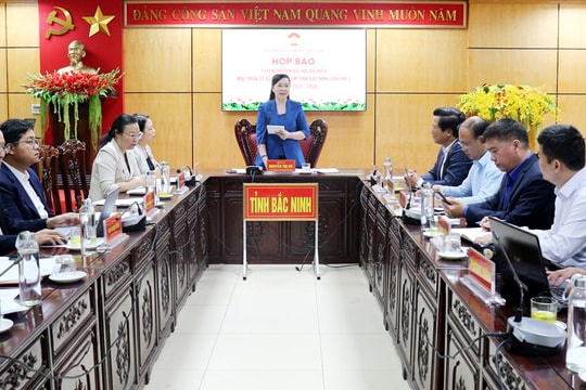 Họp báo về Đại hội đại biểu MTTQ tỉnh Bắc Ninh lần thứ I
