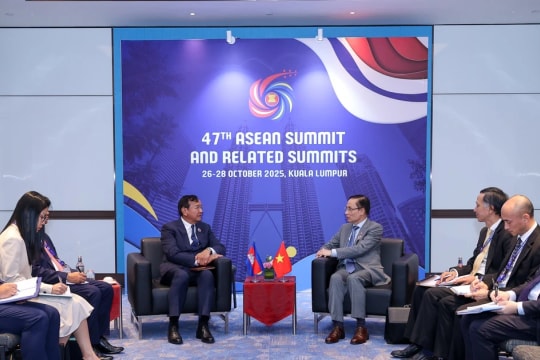 Foreign Minister meets with Cambodian, Thai, Philippine, Japanese counterparts in Kuala Lumpur