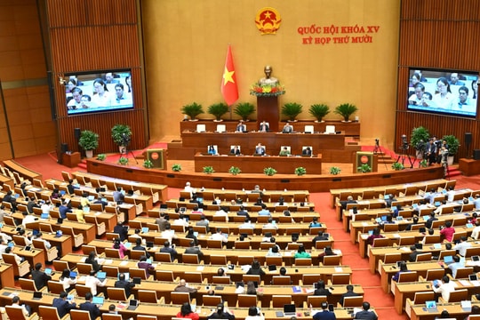 Sáng 27/10/2025, Toàn cảnh phiên họp Quốc hội