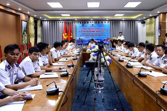Bộ Tư lệnh Vùng Cảnh sát biển 2 phát động cuộc thi “Em yêu biển, đảo quê hương” cho học sinh THCS trên địa bàn TP. Huế