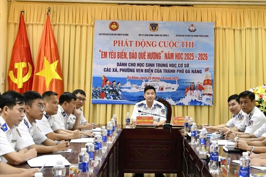 Bộ Tư lệnh Vùng Cảnh sát biển 2 triển khai thực hiện Đề án tổ chức Cuộc thi “Em yêu biển, đảo quê hương”