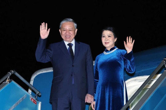 Tổng Bí thư Tô Lâm và Phu nhân lên đường thăm chính thức Liên hiệp Vương quốc Anh và Bắc Ireland