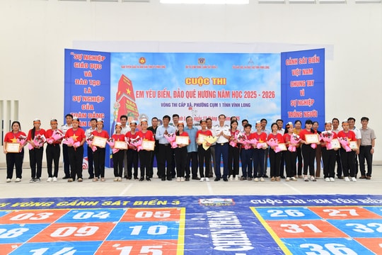 Cuộc thi “Em yêu biển, đảo quê hương” – sân chơi ý nghĩa cho học sinh tỉnh Vĩnh Long