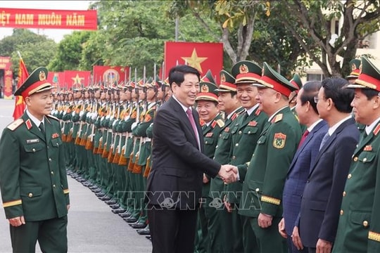 State President urges Military Region 3 to build modern, elite armed forces