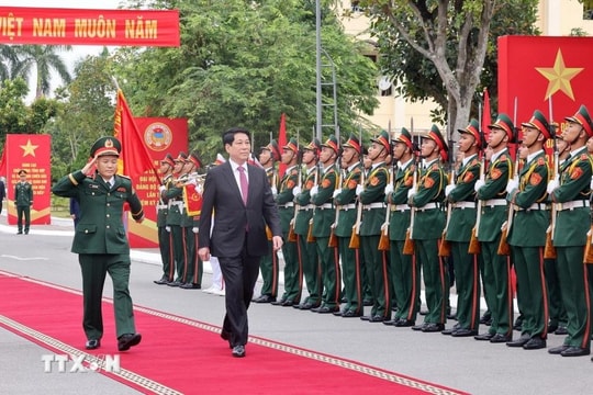 Chủ tịch nước Lương Cường dự Lễ kỷ niệm 80 năm Ngày truyền thống Quân khu 3