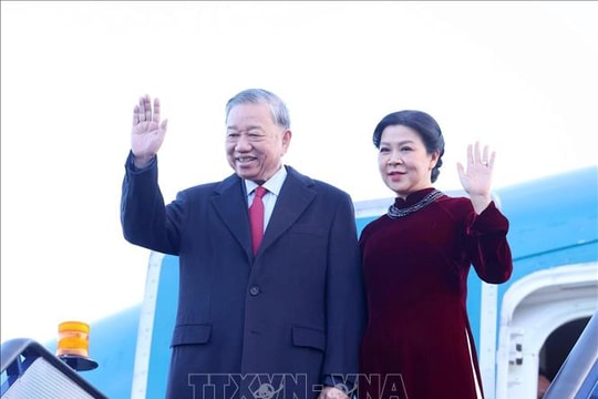 Tổng Bí thư Tô Lâm bắt đầu thăm chính thức Liên hiệp Vương quốc Anh, Bắc Ireland