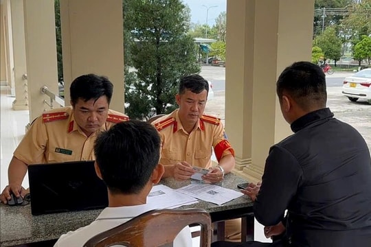 Tây Ninh: “Phạt nguội” người đi xe máy không đội mũ bảo biểm