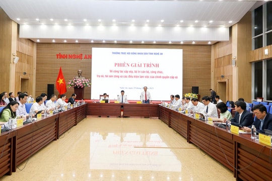 Nghệ An: Tăng cường hiệu quả vận hành chính quyền địa phương hai cấp