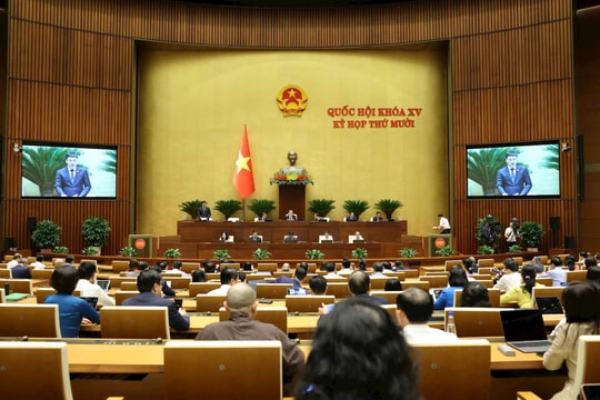 Sáng 29/10/2025, Quốc hội thảo luận ở hội trường