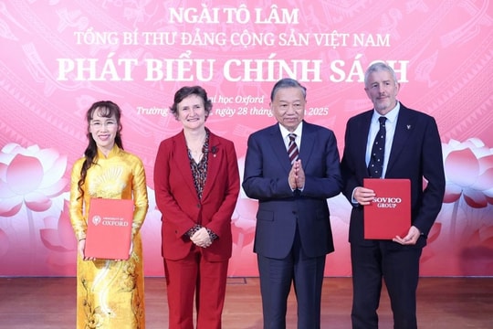 Tiến sĩ Nguyễn Thị Phương Thảo cam kết tiếp tục mở rộng hợp tác cùng ĐH Oxford