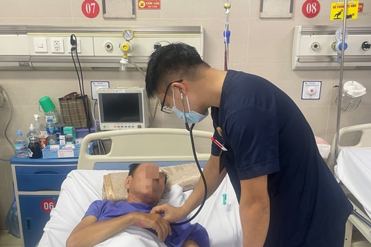 Đột quỵ ngay sau cuộc nhậu, người đàn ông được cứu sống thần kỳ