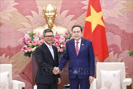Outgoing Indonesian, Singaporean ambassadors bid farewell to NA Chairman