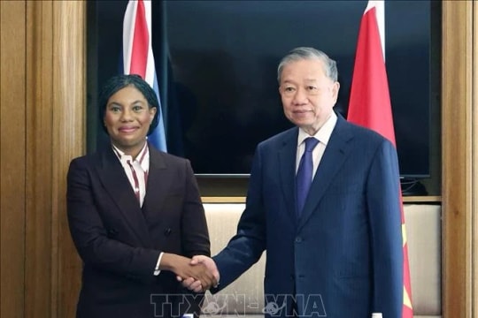 Vietnamese Party chief meets with UK Conservative Party’s leader
