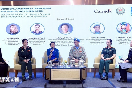 Khẳng định vai trò lãnh đạo của phụ nữ trong hoạt động gìn giữ hòa bình