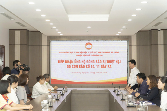 Doanh nghiệp Hải Phòng chung tay ủng hộ đồng bào bị thiệt hại do lũ lụt