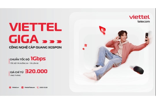 Viettel chính thức ra mắt gói cước GIGA – Siêu tốc độ cho mọi trải nghiệm