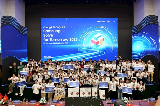 Vinh danh những dự án sáng tạo công nghệ xuất sắc nhất Samsung Solve for Tomorrow 2025